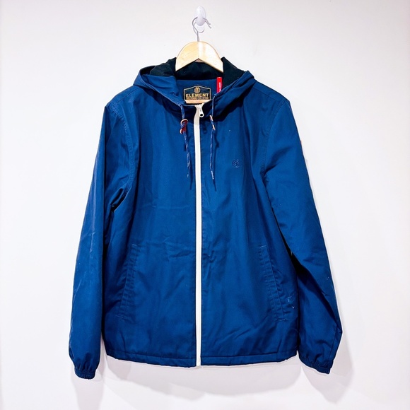 ELEMENT Navy Coat - Picture 1 of 9